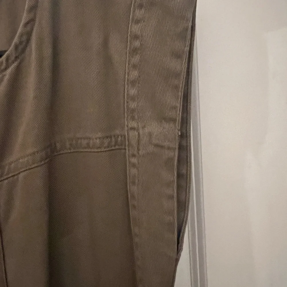 Banana Republic Light Olive Green SPLIT-NECK MINI DRESS Size XS - Picture 7 of 10